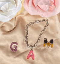 Braccialetto con iniziali