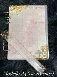 Agenda con copertina in resina