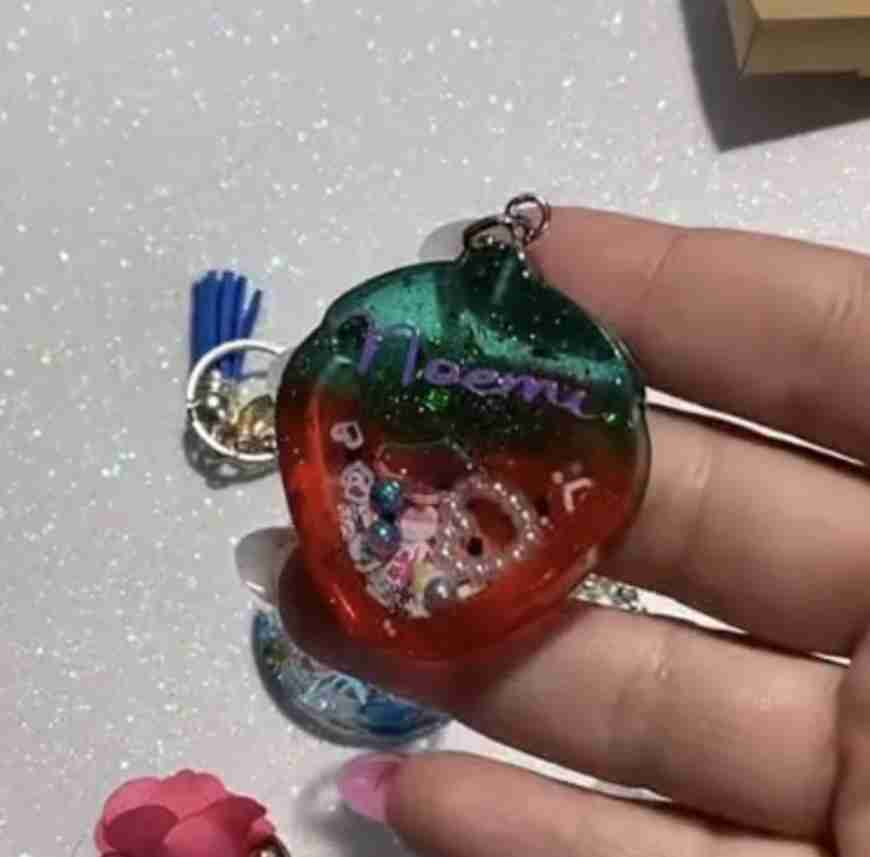 Portachiavi shaker Fragola