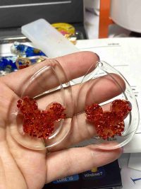 Orecchini pendenti Topolino