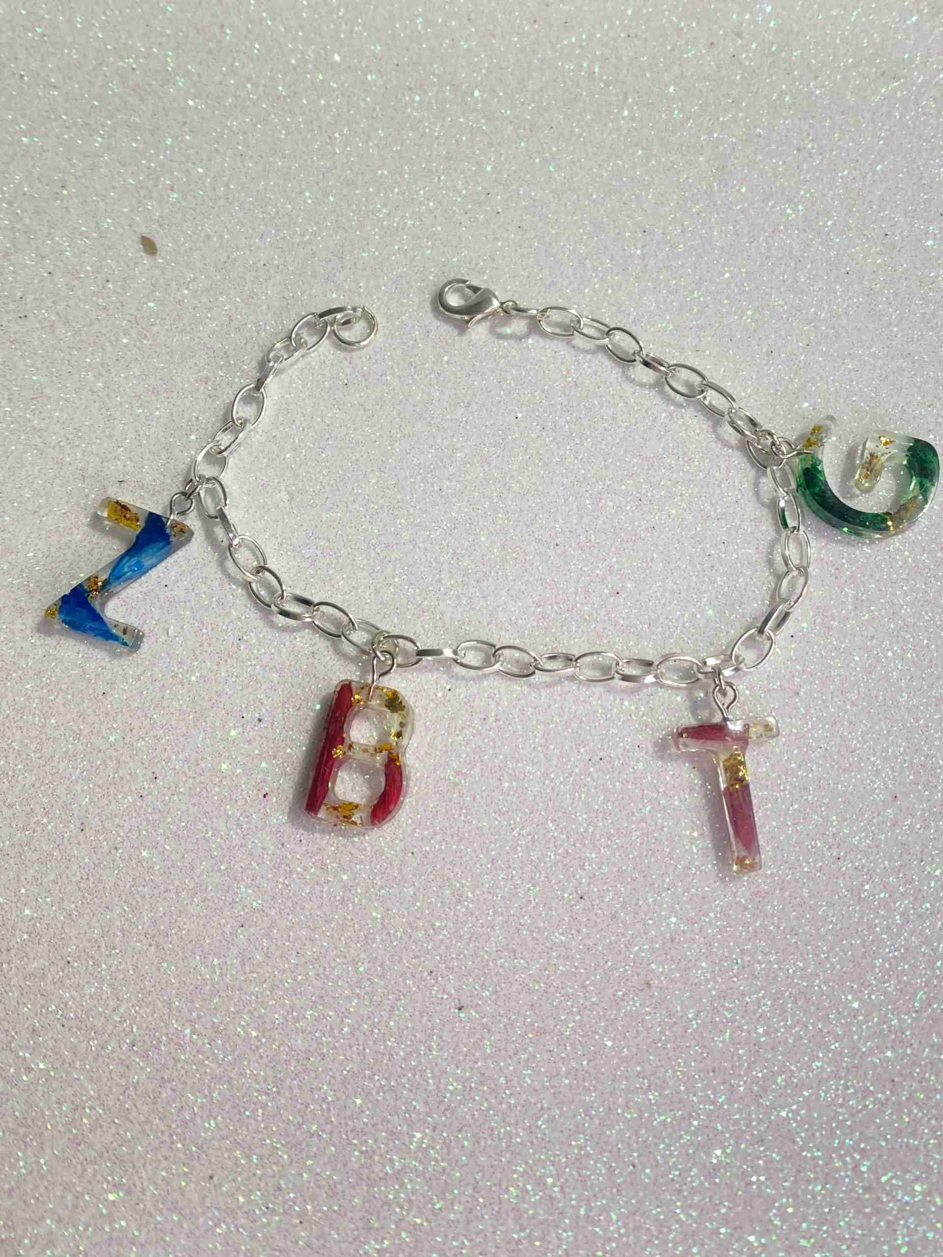 Braccialetto con iniziali - immagine 2