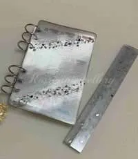 Agenda con copertina in resina