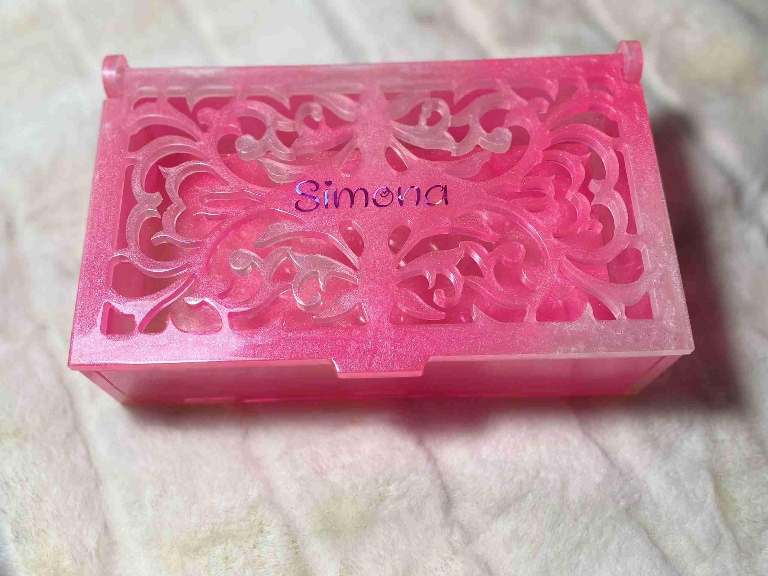 Portagioie rettangolare in resina - immagine 4