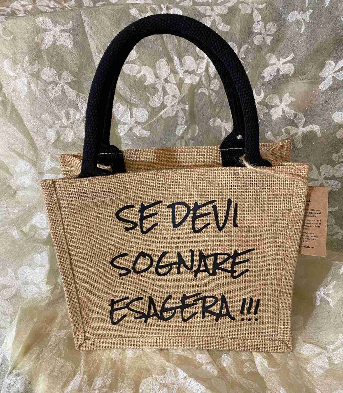 Borsa media juta personalizzata - immagine 3