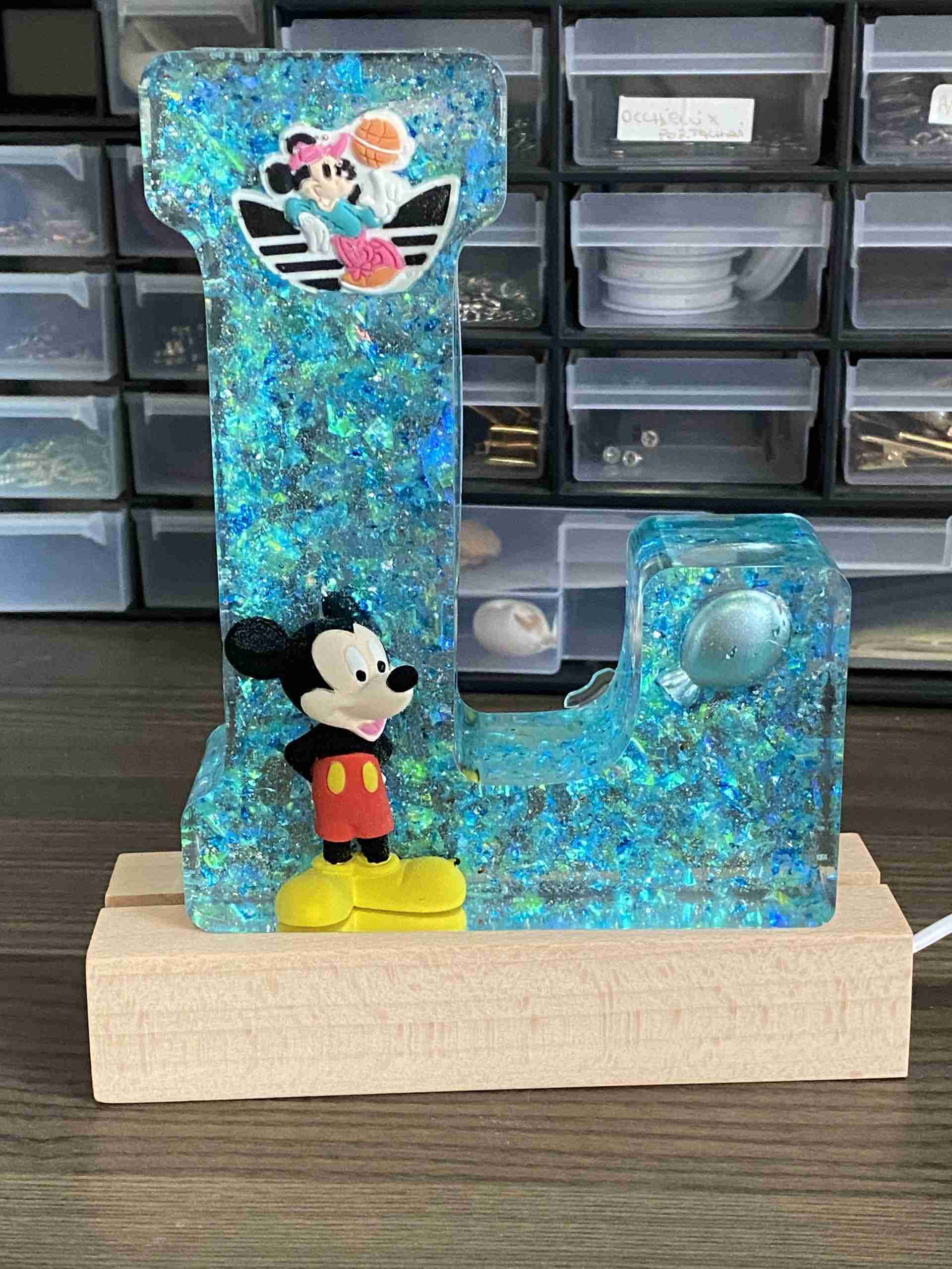 Iniziale con base led - immagine 5