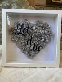 Quadri evento con fiori in 3D