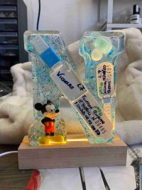 Lampada tema nascita