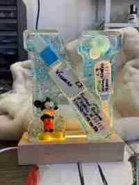 Lampada tema nascita