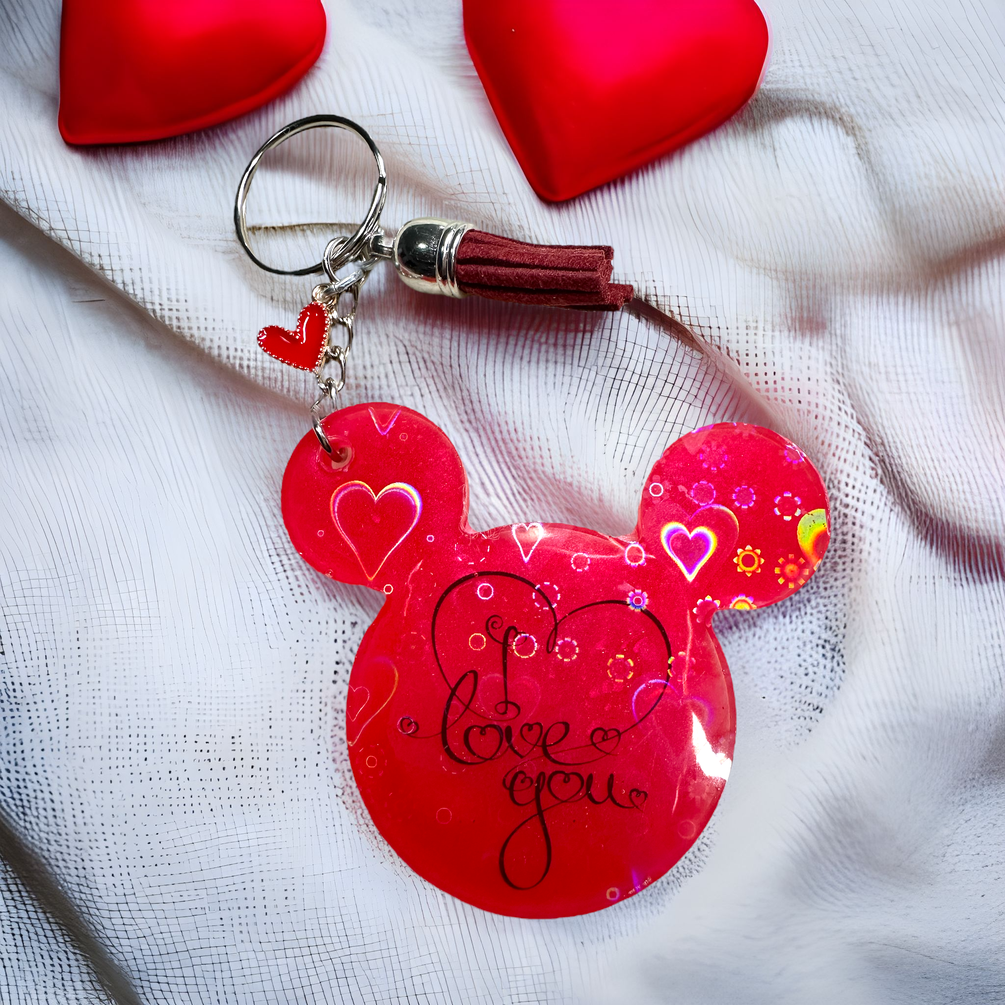 Portachiavi Topolino olografico - immagine 2