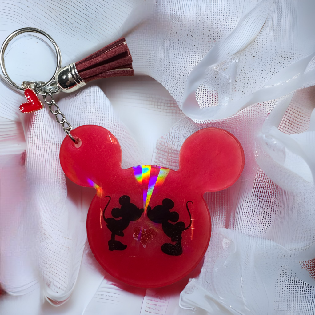 Portachiavi resina San Valentino