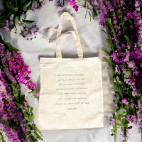 Borsa shopper testo Flower Miley Cyrus