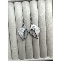 Orecchini geometrici arcobaleno