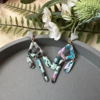 Orecchini etnici in argilla polimerica