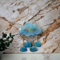 Fiocco nascita in resina