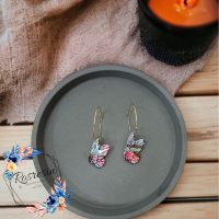 Orecchini Butterfly watercolor