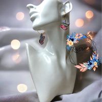 Orecchini Butterfly watercolor