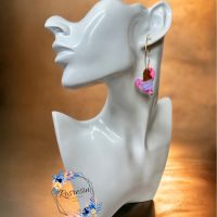 Orecchini Cuore watercolor