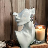 Orecchini Tris di Cuori multicolor