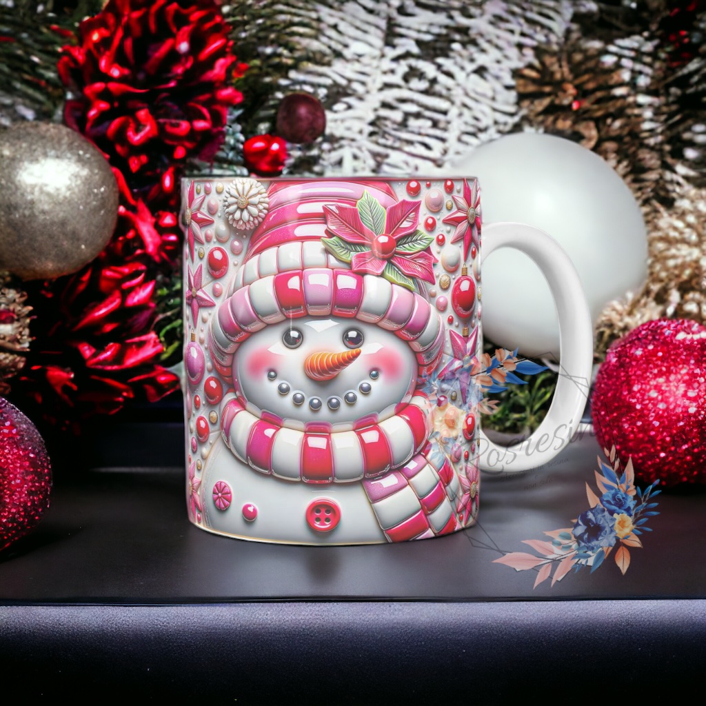 Tazze Pupazzo di neve - immagine 3