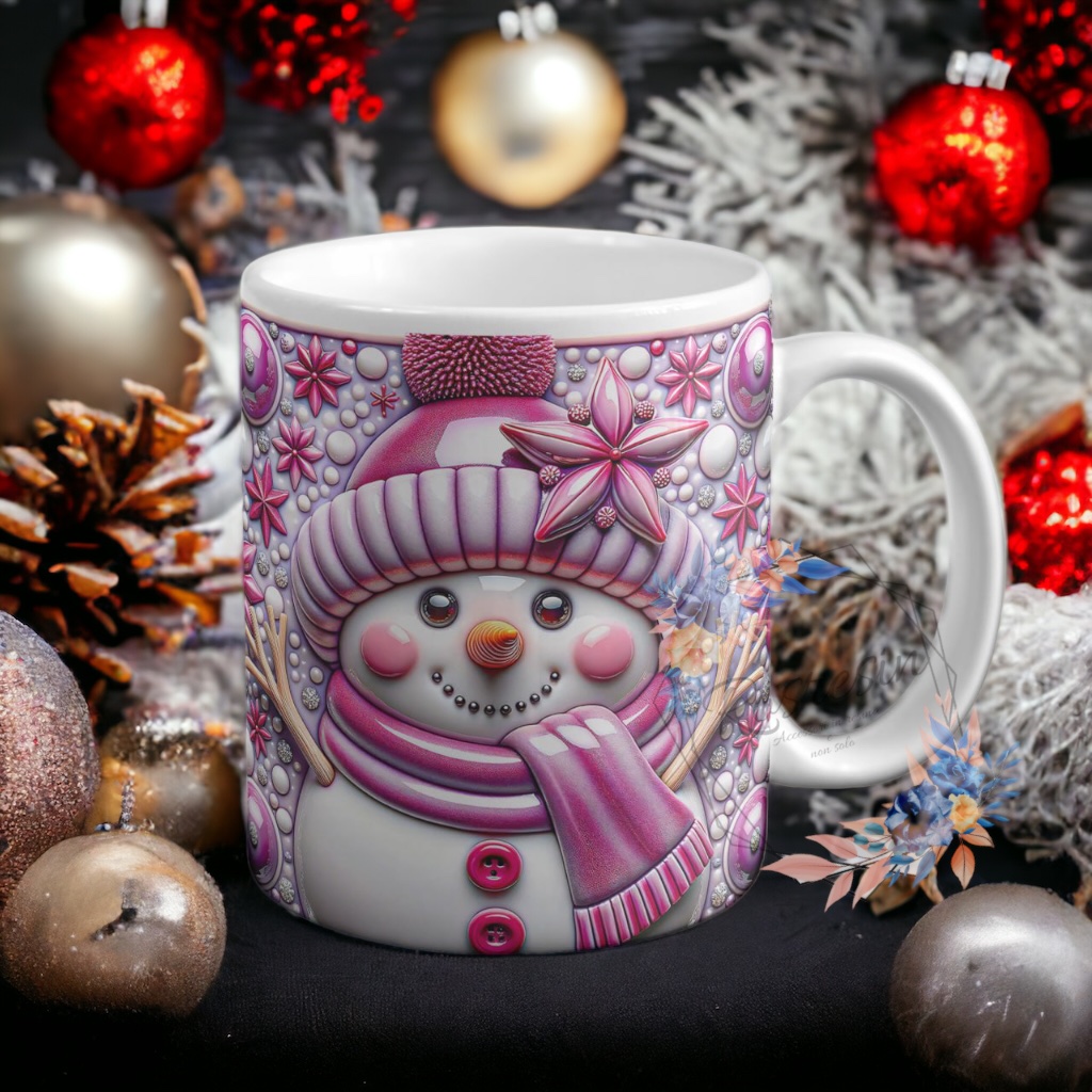 Tazze Pupazzo di neve - immagine 4