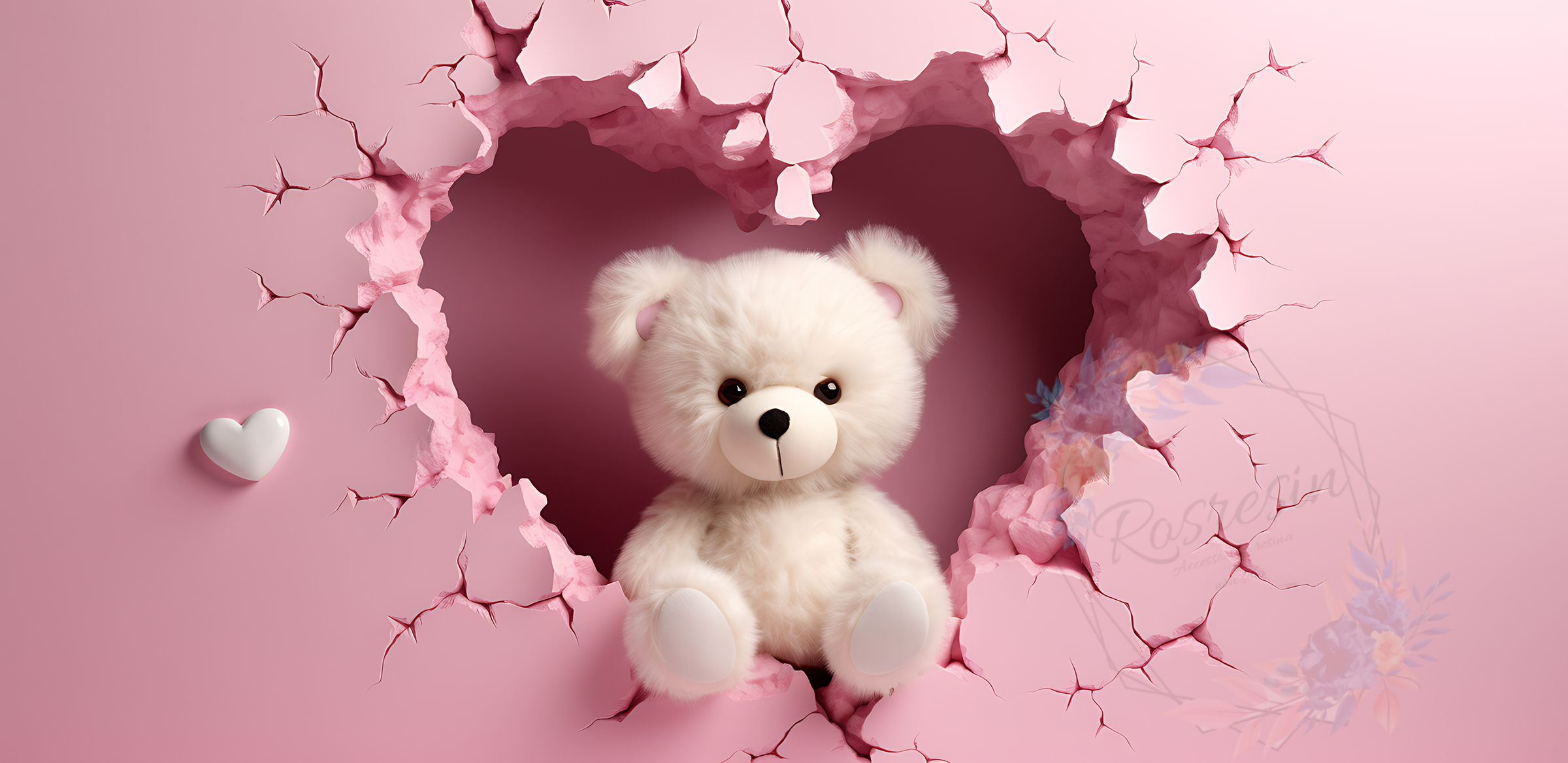 Tazza ceramica Orsetto con cuori